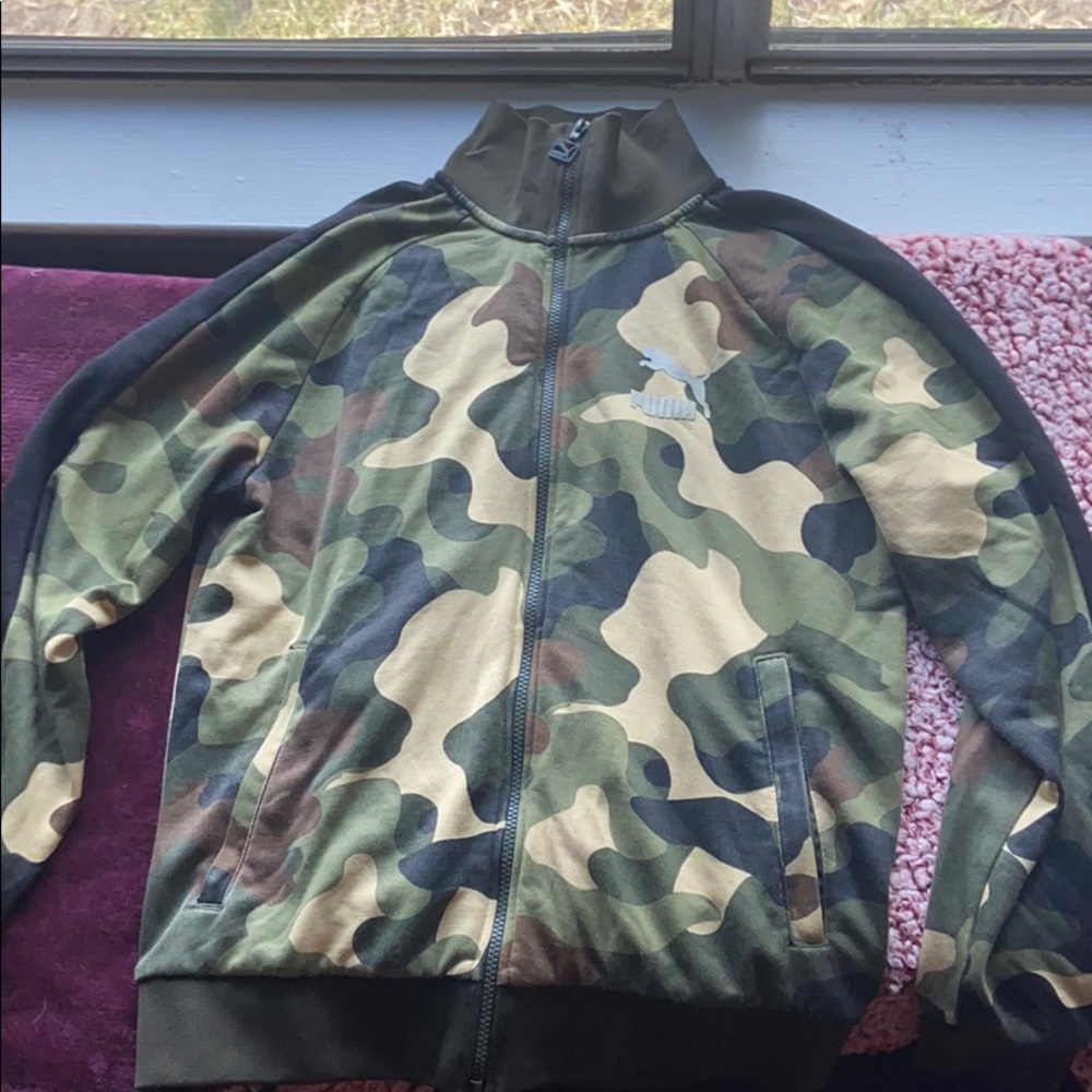 Puma track jacket.